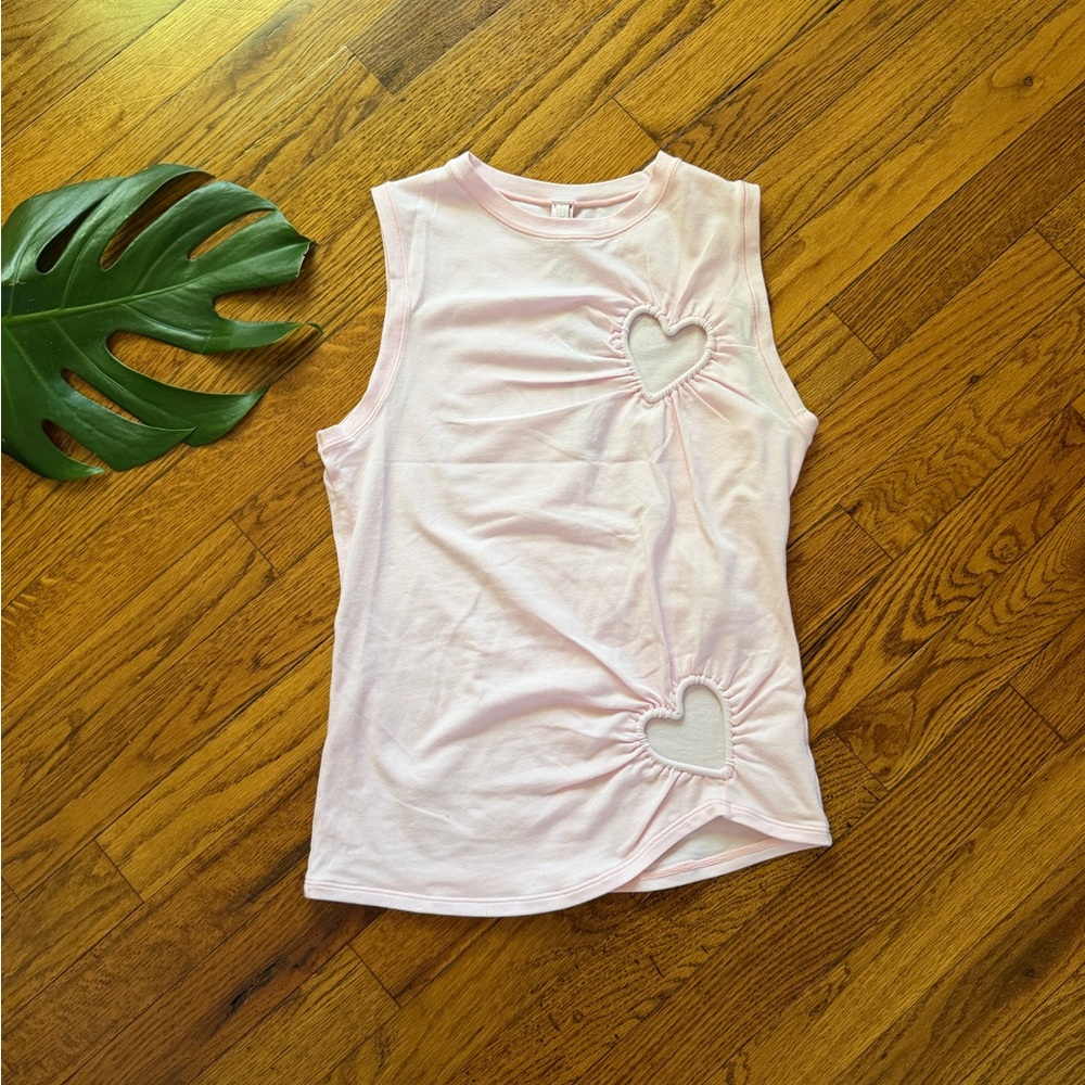 SKIMS Cotton Jersey Heart Tank